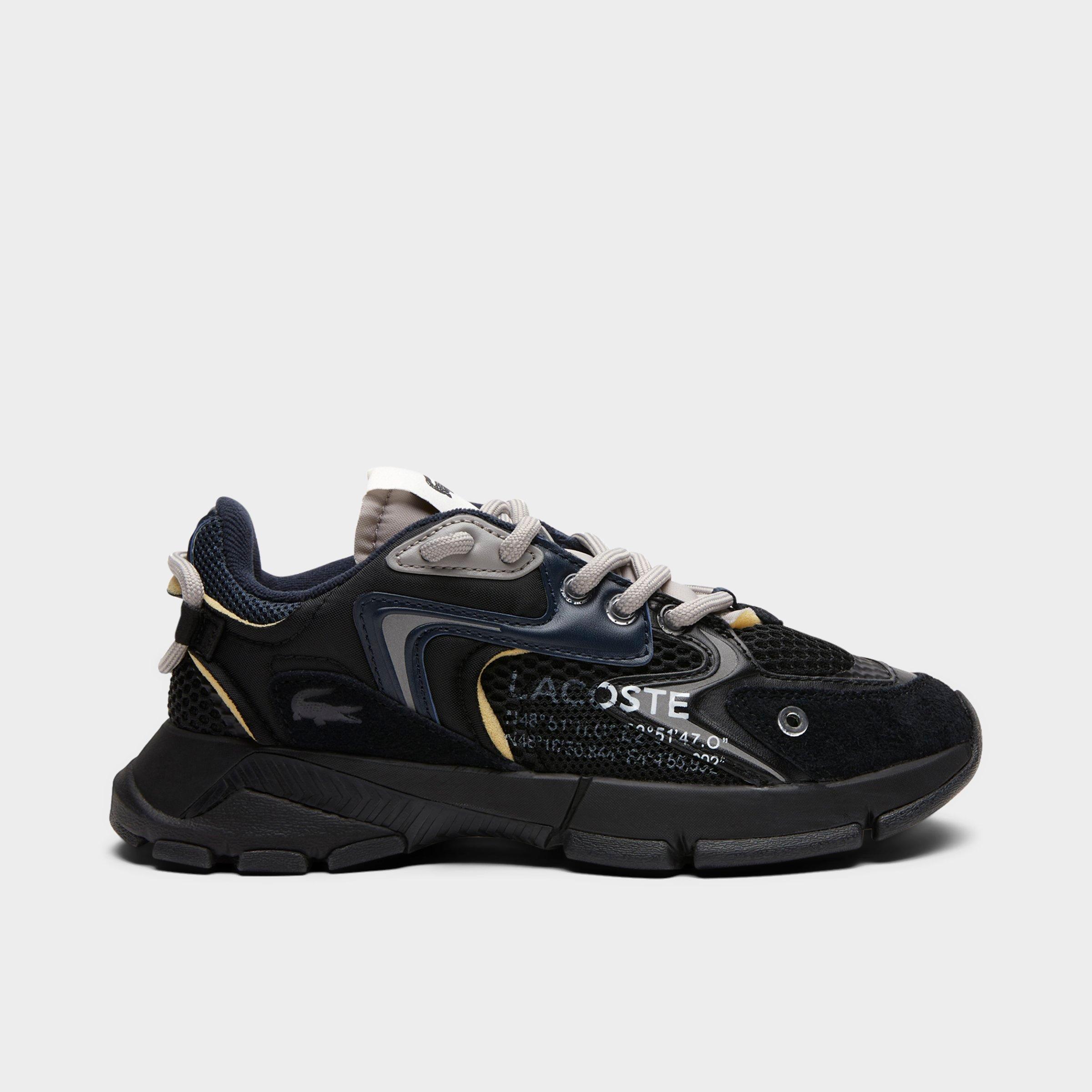 Lacoste Big Kids L003 Neo Casual Shoes in Black Size: 8.0