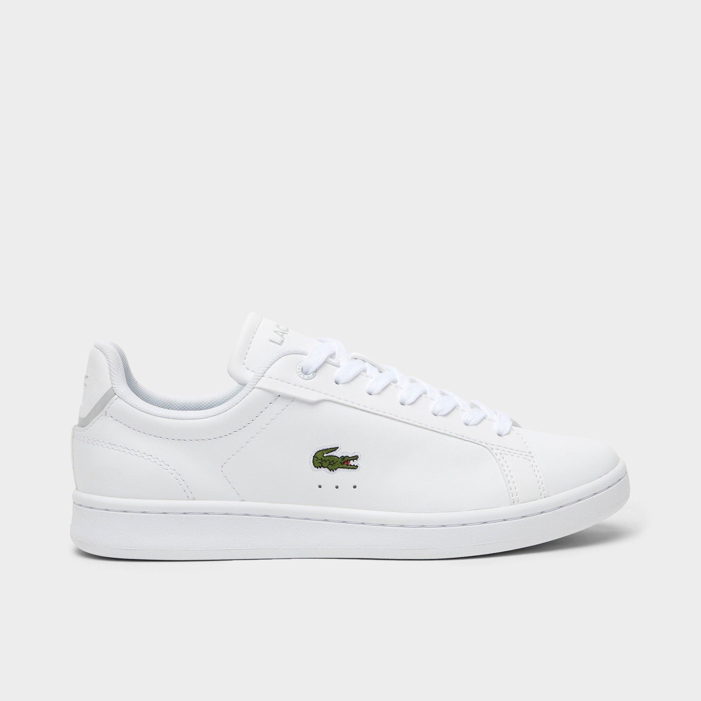Lacoste Women's Carnaby Pro BL Leather Casual Shoes in Natural Size: 5.0