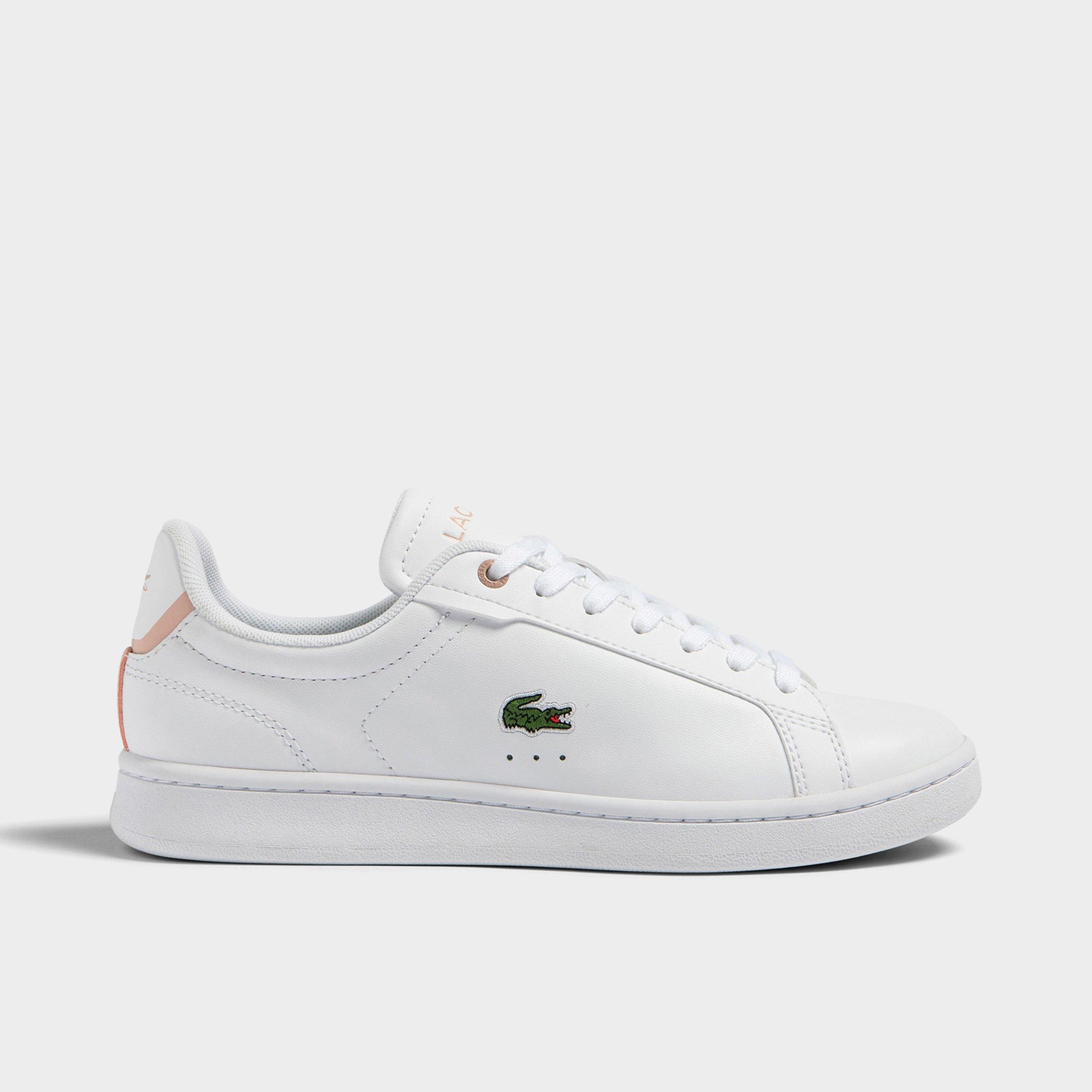 Lacoste Women's Carnaby Pro Leather Casual Shoes in White Size: 5.0