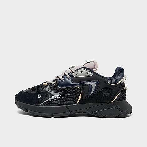Lacoste Men's L003 Neo Textile Casual Shoes In Black/navy