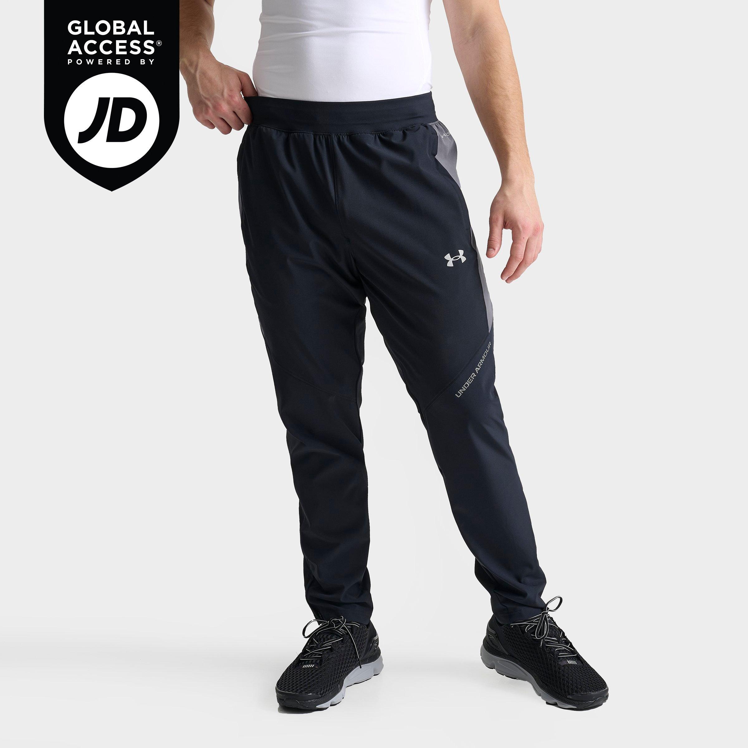 Under Armour Men's UA Storm Woven Pants in Black/Grey Size: Medium