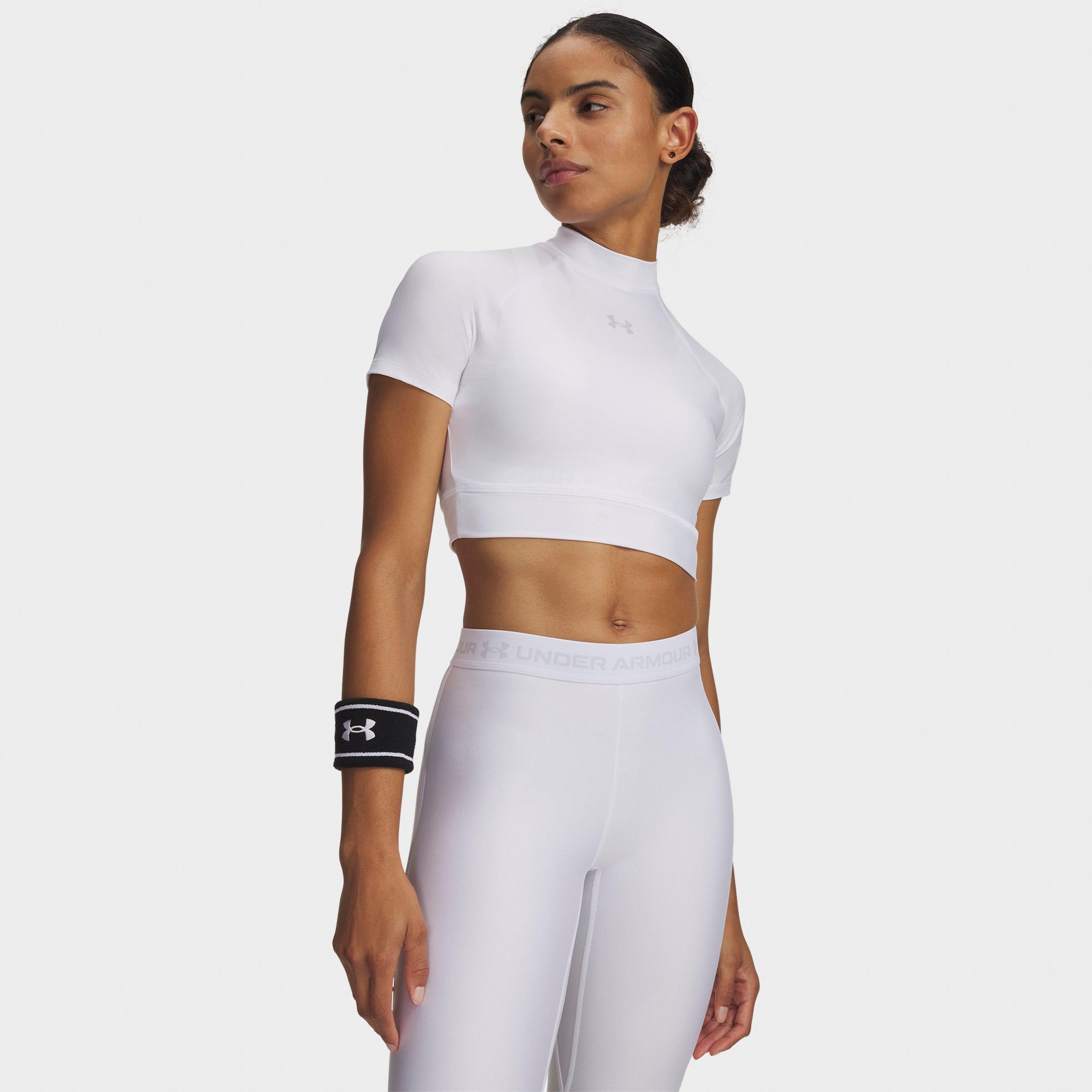 Under Armour Women's HeatGear Mock Short-Sleeve Training Top