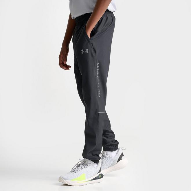 Big Kids' Under Armour Wordmark Woven Jogger Pants