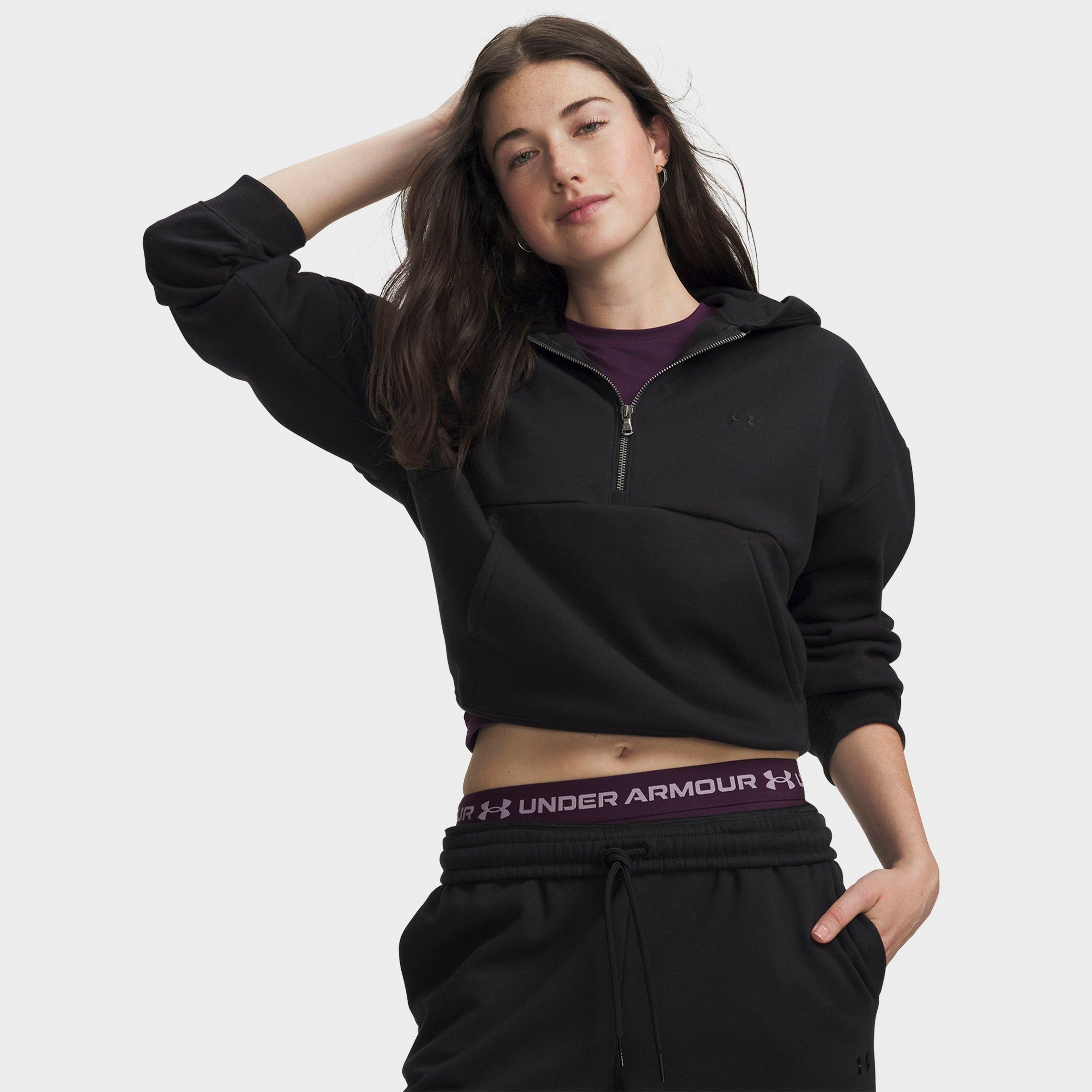 Under Armour Women's Icon Fleece: Reinvented Half-Zip Hoodie