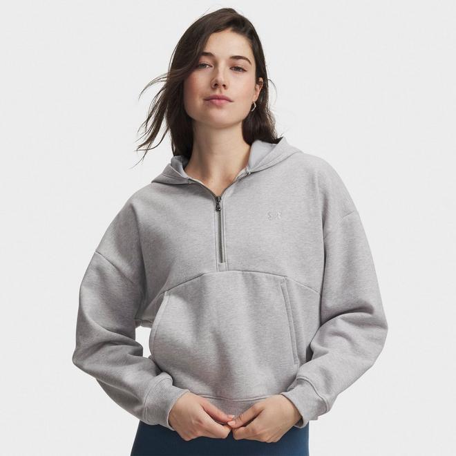 Women's Under Armour Icon Fleece: Reinvented Half-Zip Hoodie