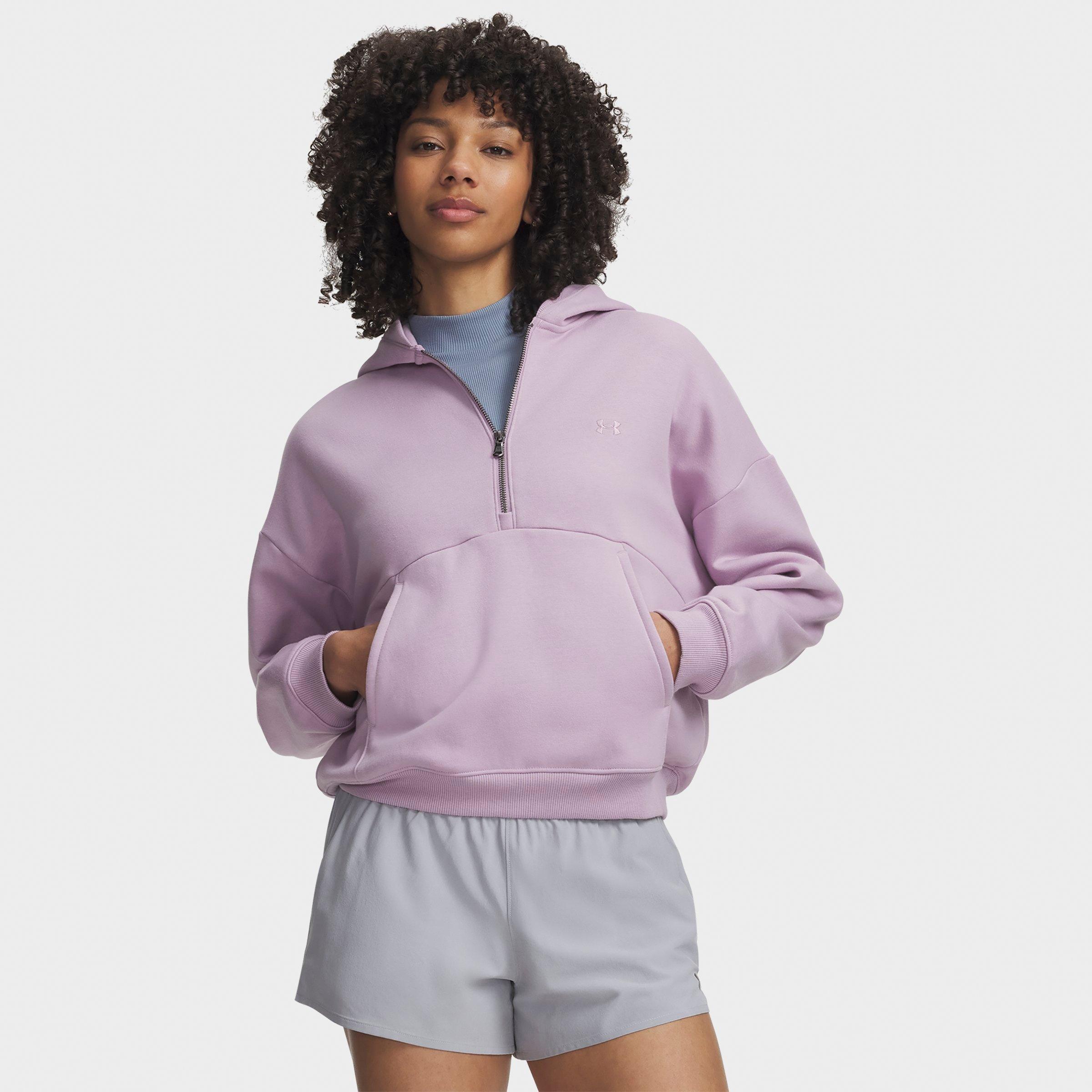 Under Armour Women's Icon Fleece: Reinvented Half-Zip Hoodie