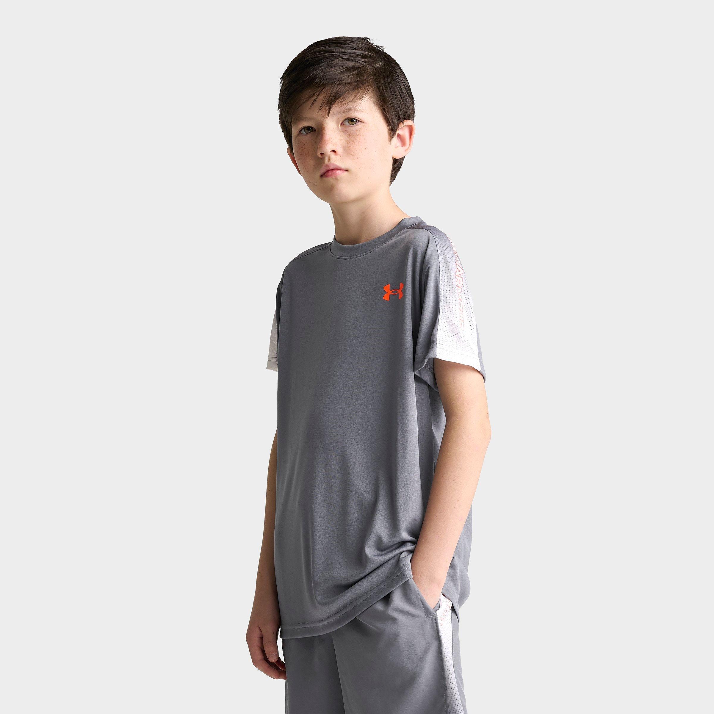Under Armour Boys Big Kids Tech Sleeve T-Shirt
