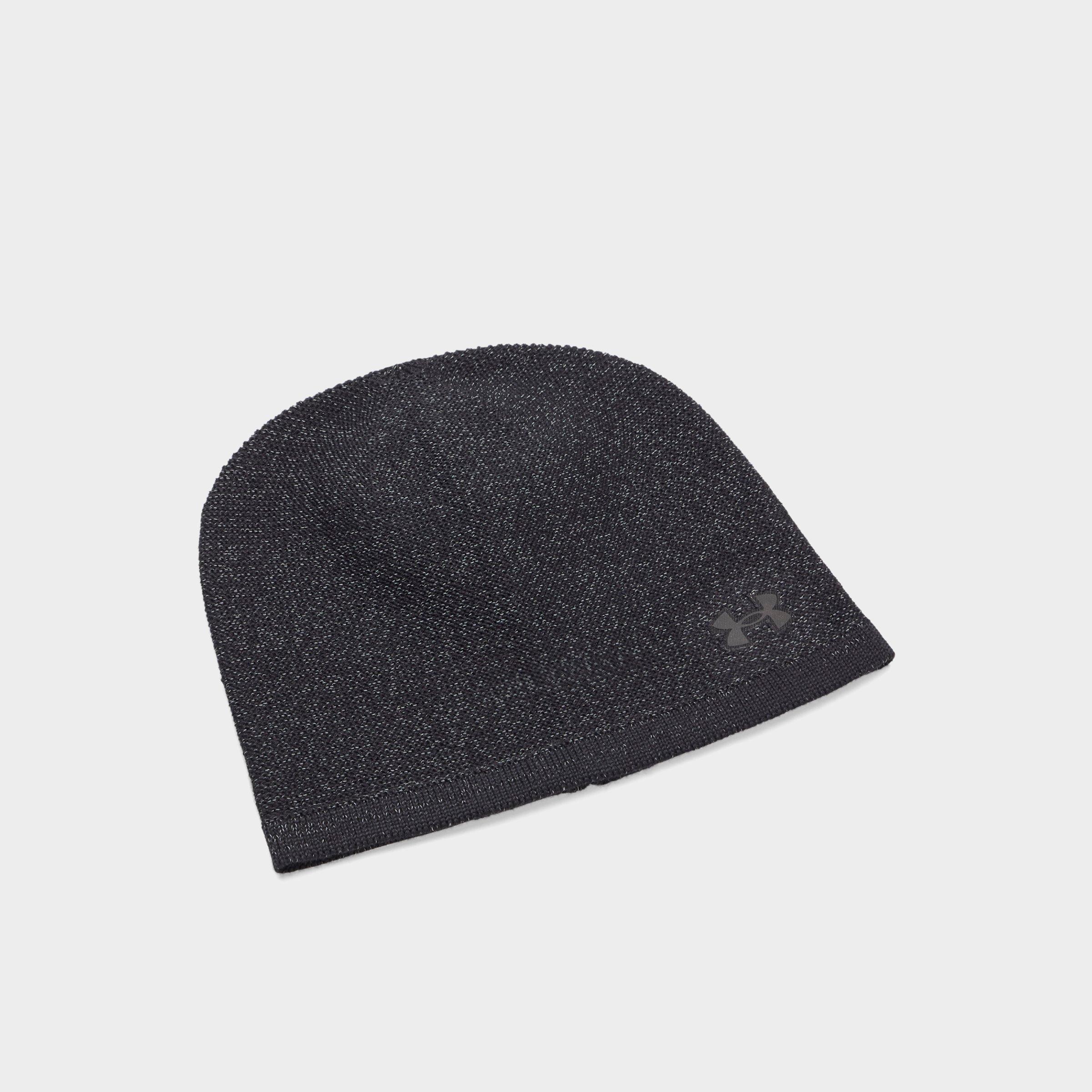 Under Armour Velociti Elite Reflective Beanie Hat in Black/Reflective