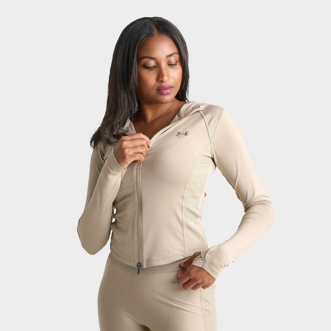 Women's Under Armour Rib Luxe Full-Zip Hoodie