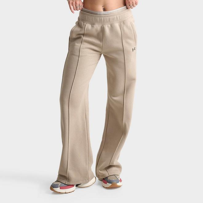 Women's Under Armour Icon Fleece Wide Leg Pants