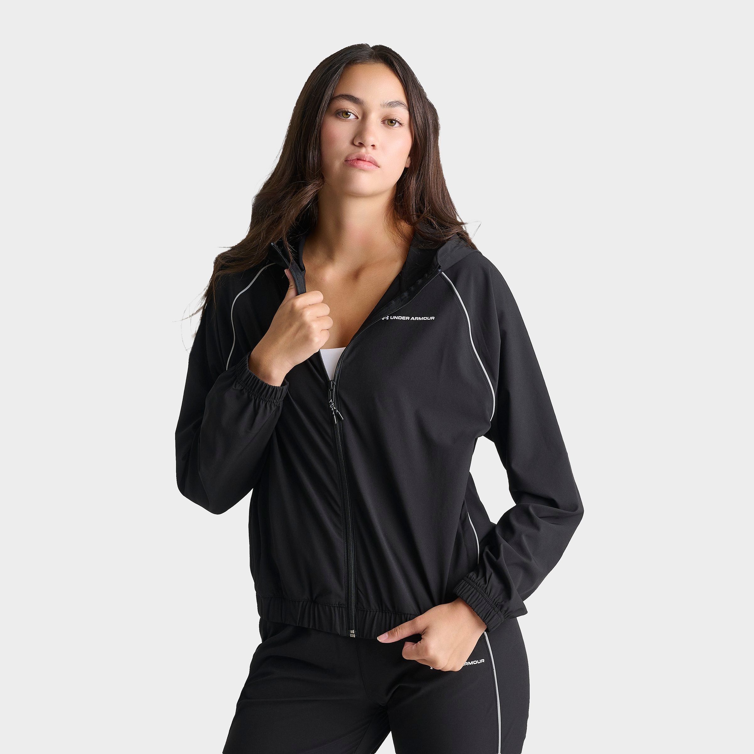 Under Armour Women's Reflective Full-Zip Woven Jacket
