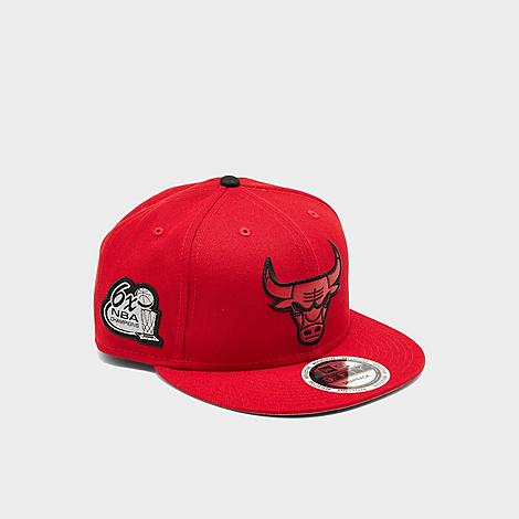 New Era Chicago Bulls Nba 9fifty Snapback Hat In Red