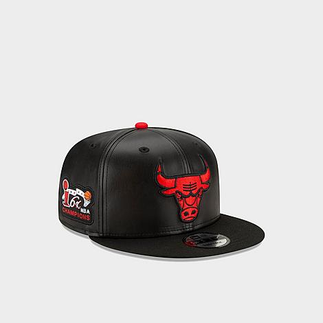 chicago bulls leather hats