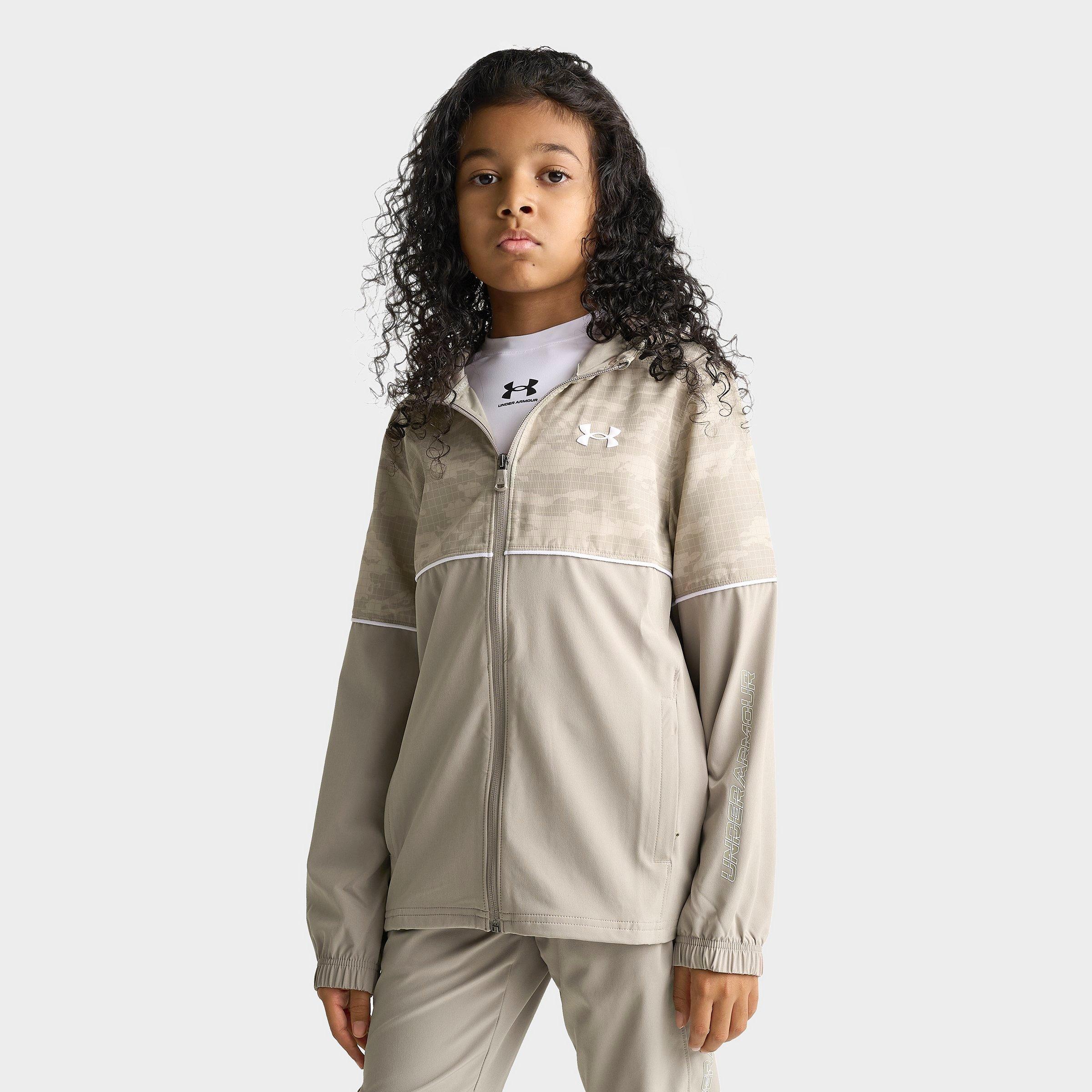 Under Armour Big Kids Allover Print Full-Zip Woven Jacket