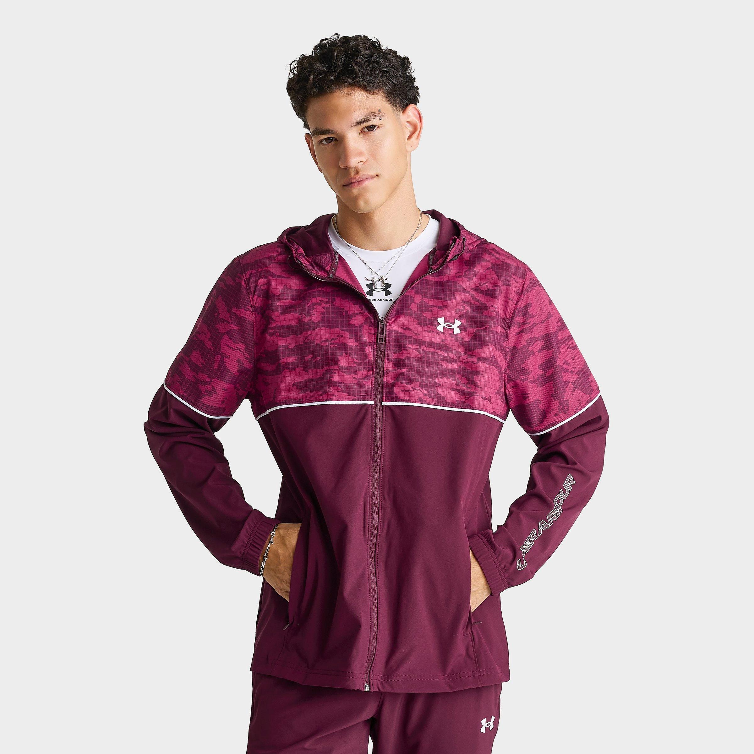 Under Armour Men's Allover Print Full-Zip Woven Jacket