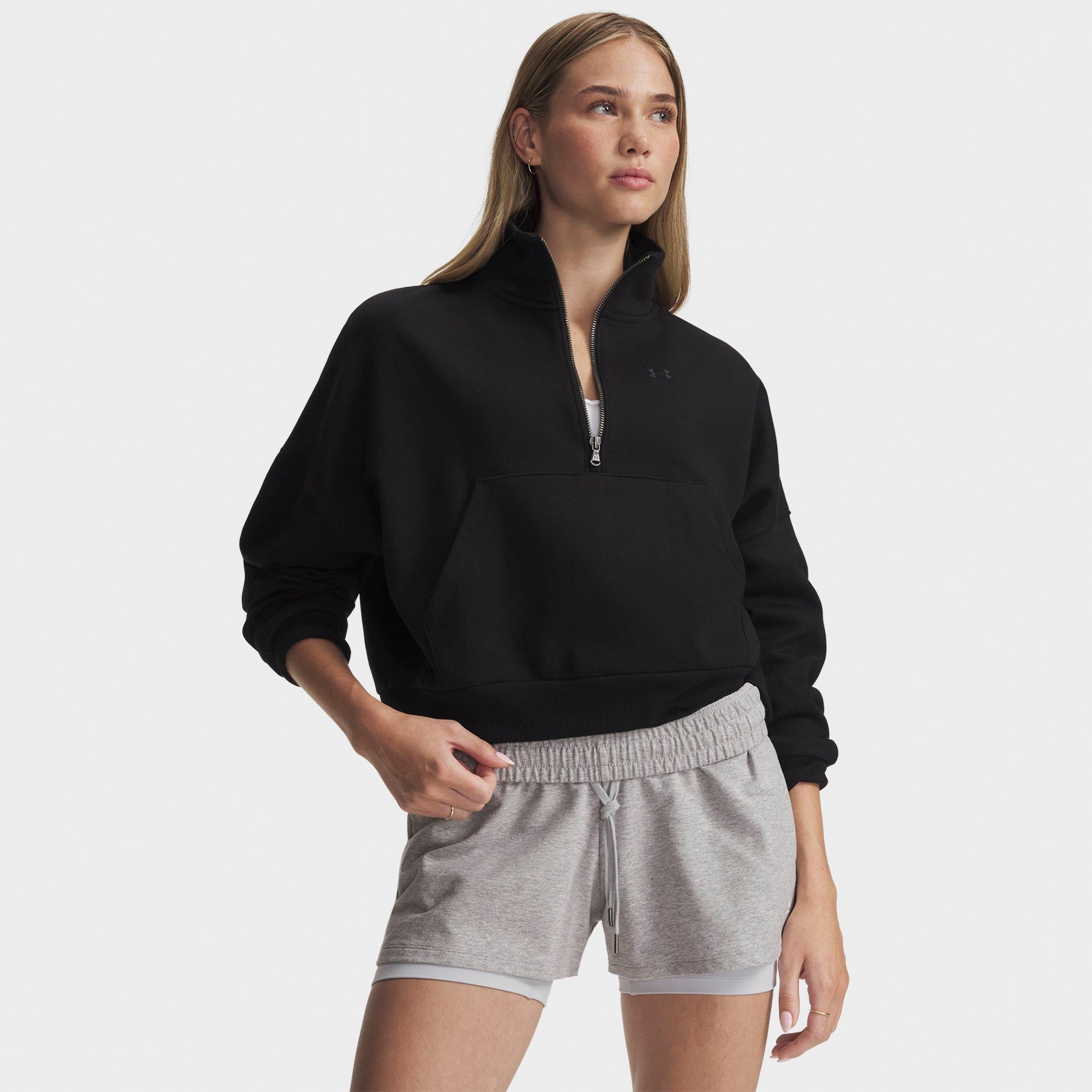 Under Armour Women's Icon Fleece Oversized Half-Zip Sweatshirt