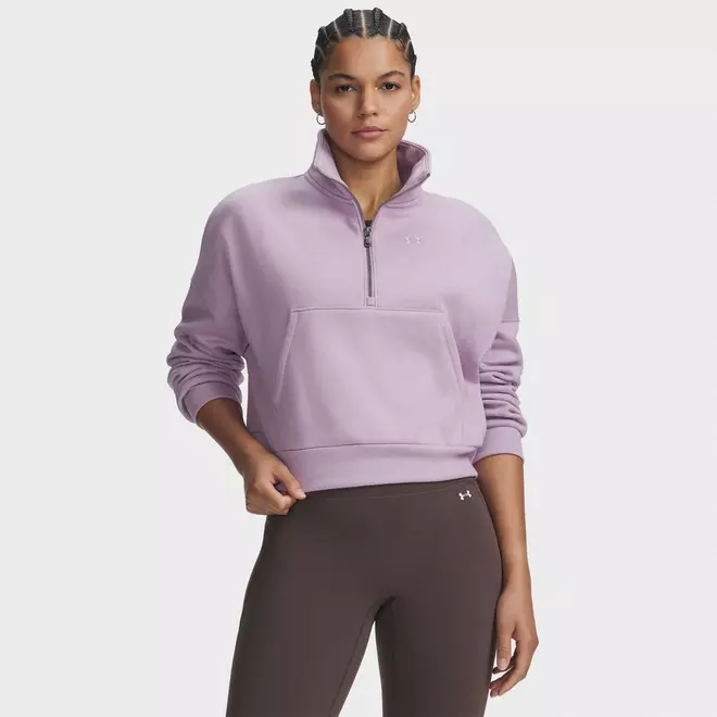 Women's Under Armour Icon Fleece Oversized Half-Zip Sweatshirt