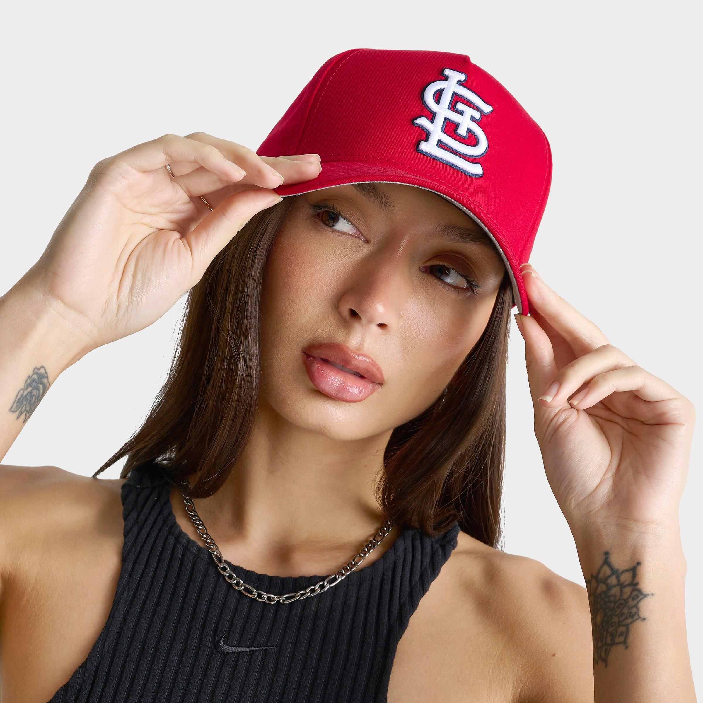 New Era St. Louis Cardinals MLB 9FORTY Core Snapback Hat in Red