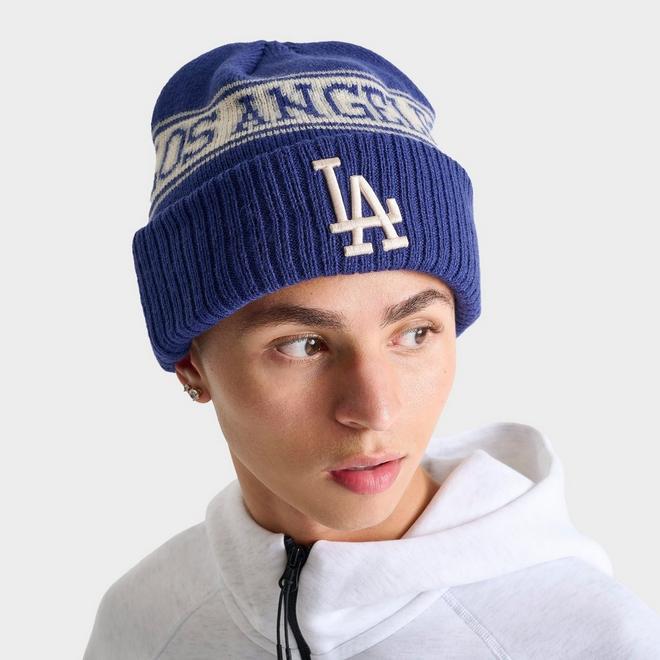 New Era Los Angeles Dodgers MLB Retro Beanie Hat | Finish Line