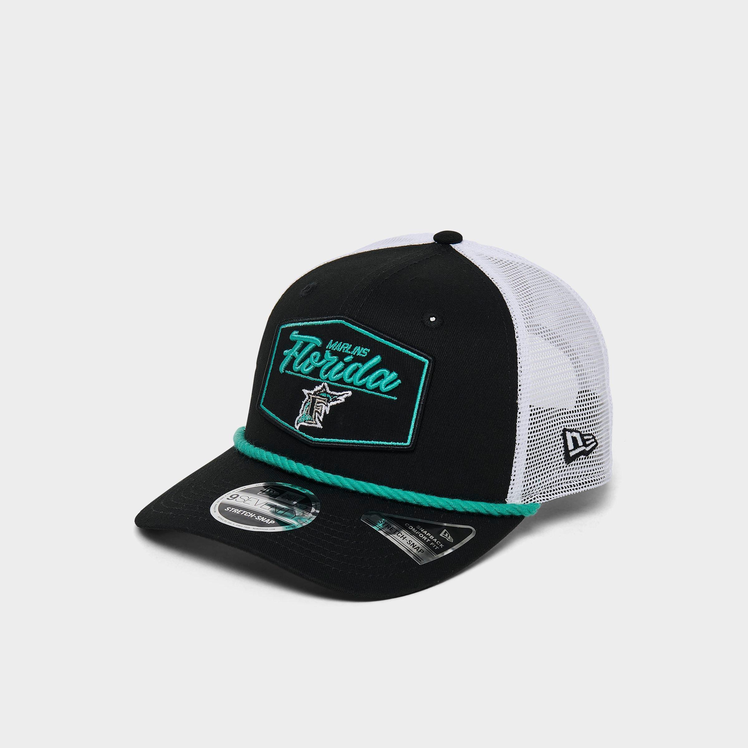 New Era Florida Marlins Mlb 9seventy Rope Stretch-snap Snapback Hat