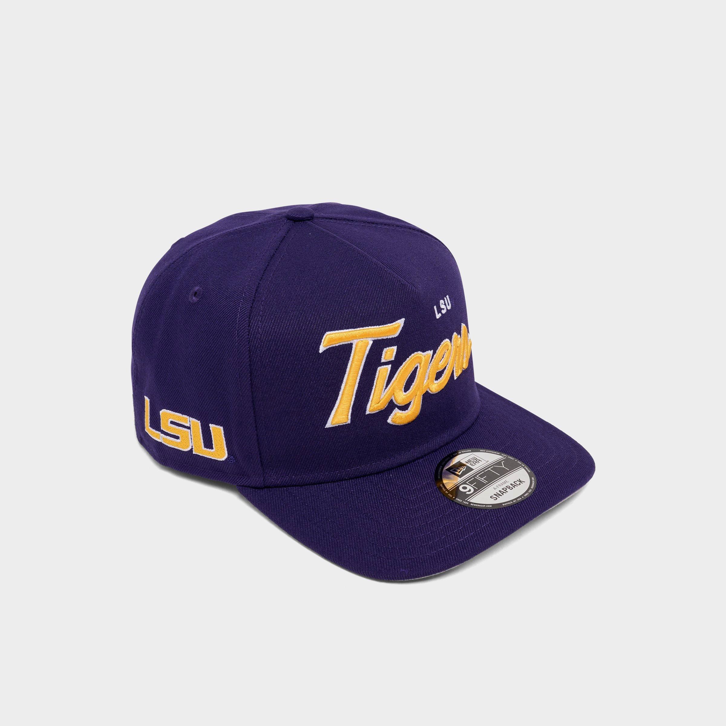 New Era Louisiana State University Tigers 9FIFTY Snapback Hat in Purple/Yellow