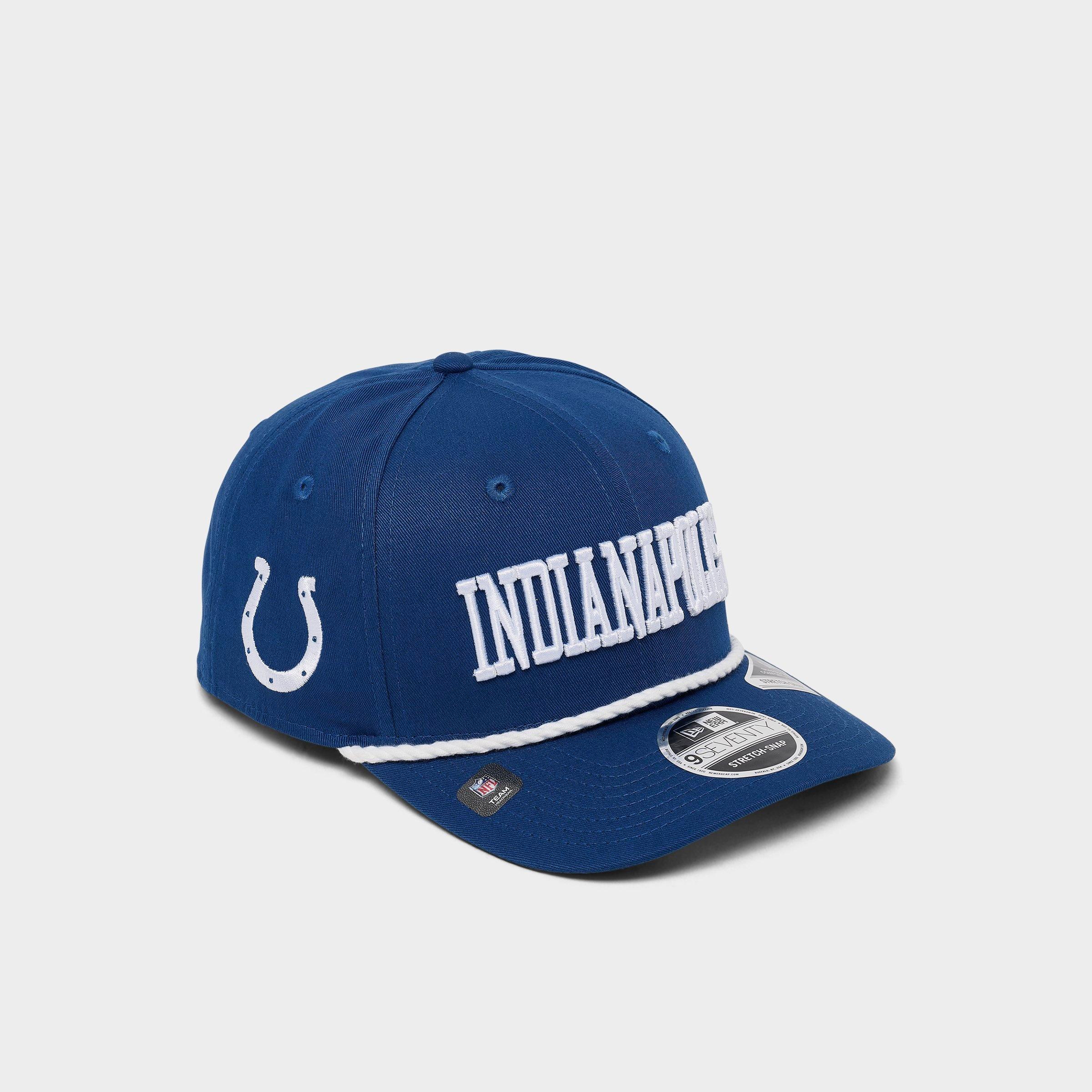 New Era Indianapolis Colts NFL 9SEVENTY Stretch-Snap Snapback Hat in Blue