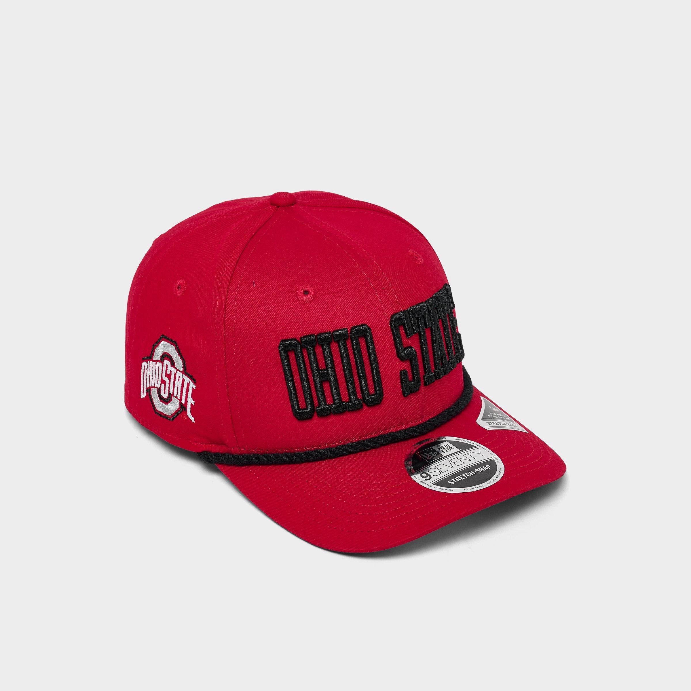 New Era Ohio State Buckeyes 9SEVENTY Stretch-Snap Snapback Hat in Red