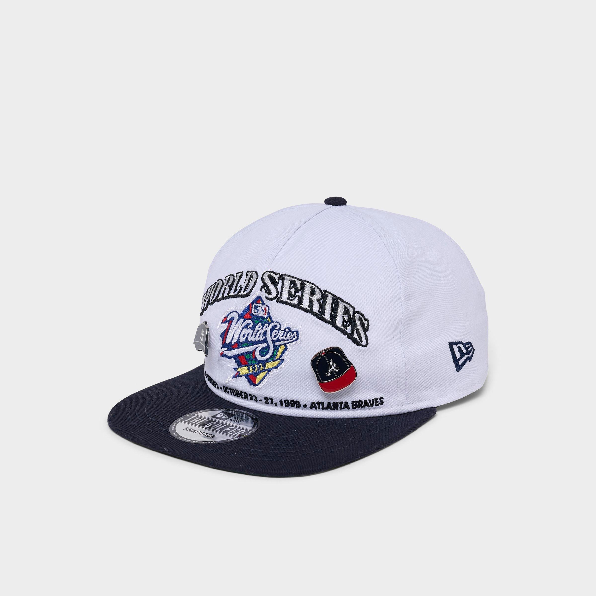 New Era World Series MLB 9FIFTY Snapback Hat in White/White