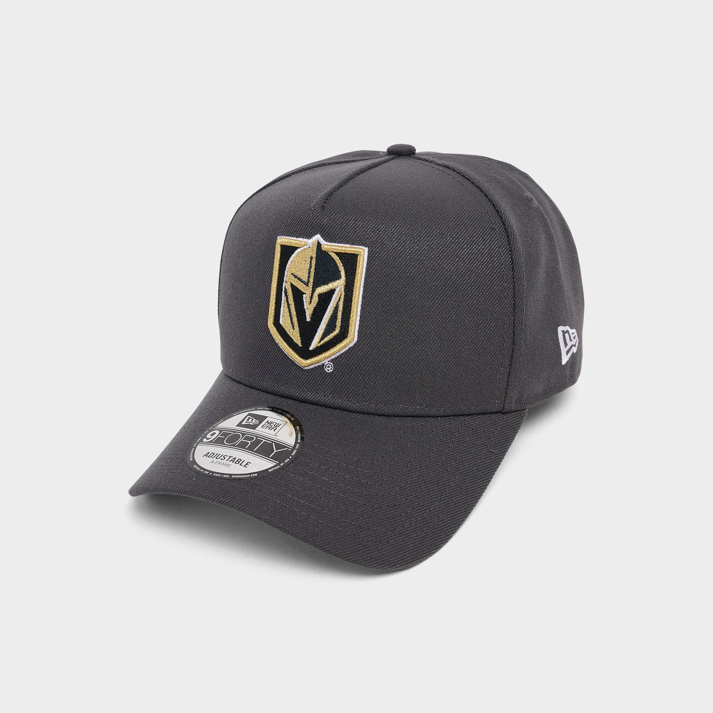 New Era Las Vegas Raiders NHL 9FORTY A-Frame Snapback Hat in Grey/Gold