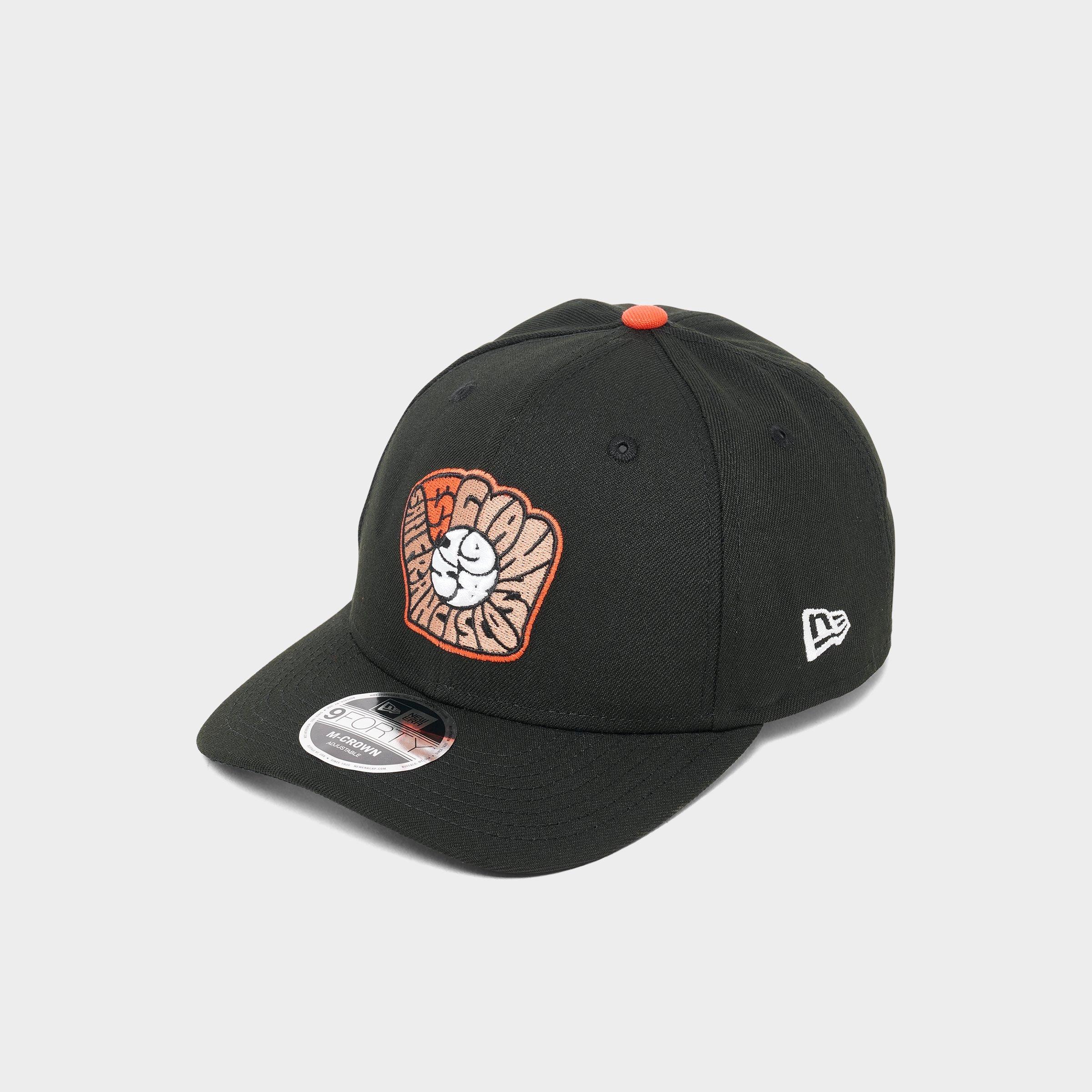 New Era San Francisco Giants MLB 9FORTY M-Crown Snapback Hat in Black