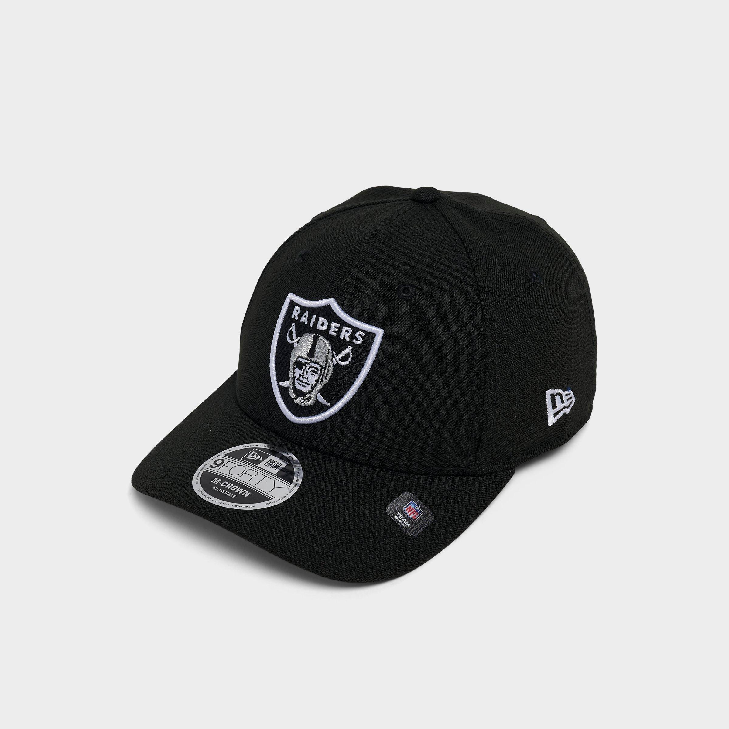 New Era Las Vegas Raiders NFL 9FORTY M-Crown Snapback Hat in Black