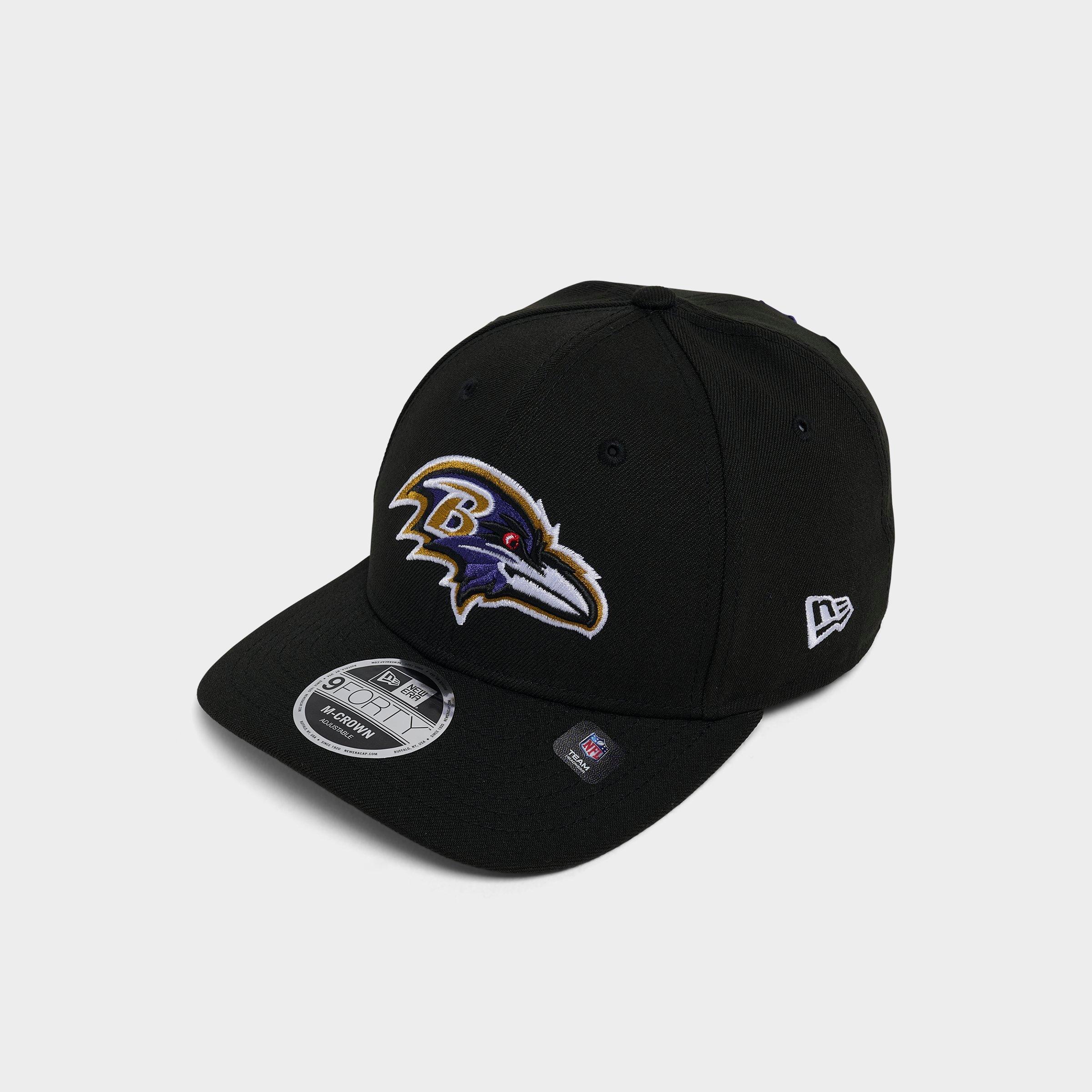 New Era Baltimore Ravens NFL 9FORTY M-Crown Snapback Hat in Black