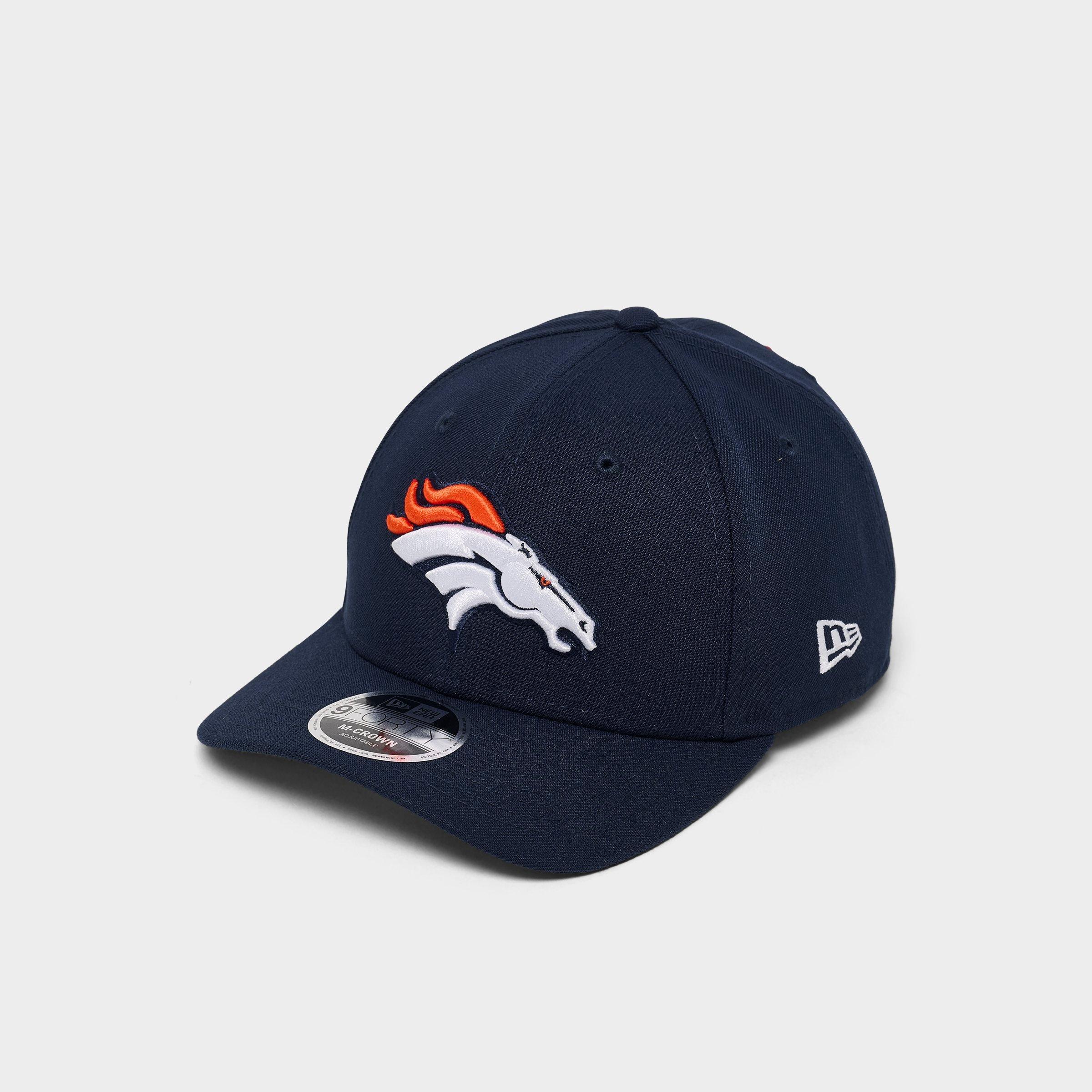 New Era Denver Broncos NFL 9FORTY M-Crown Snapback Hat in Navy