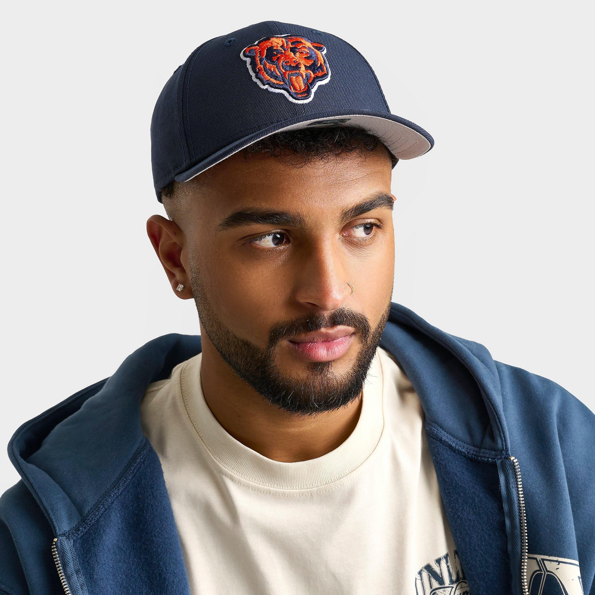 New Era Chicago Bears NFL 9FORTY M-Crown Snapback Hat in Navy