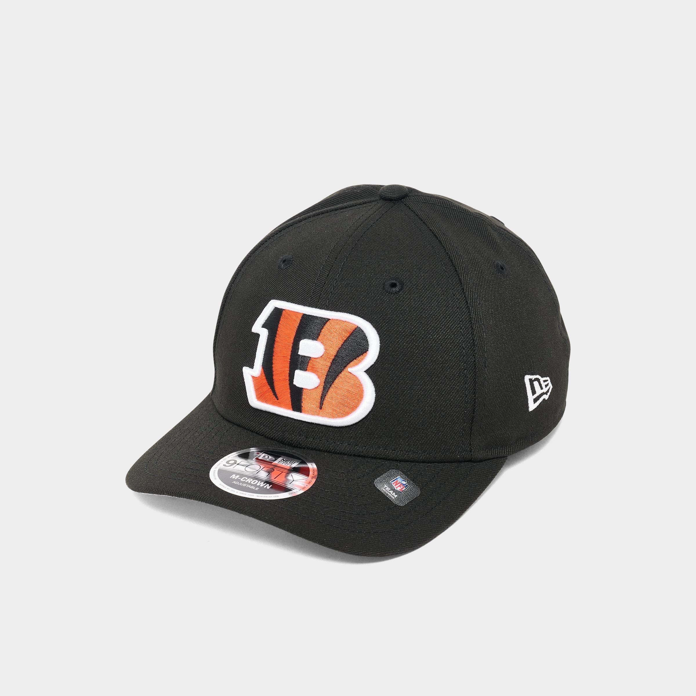 New Era Cincinnati Bengals NFL 9FORTY M-Crown Snapback Hat in Black