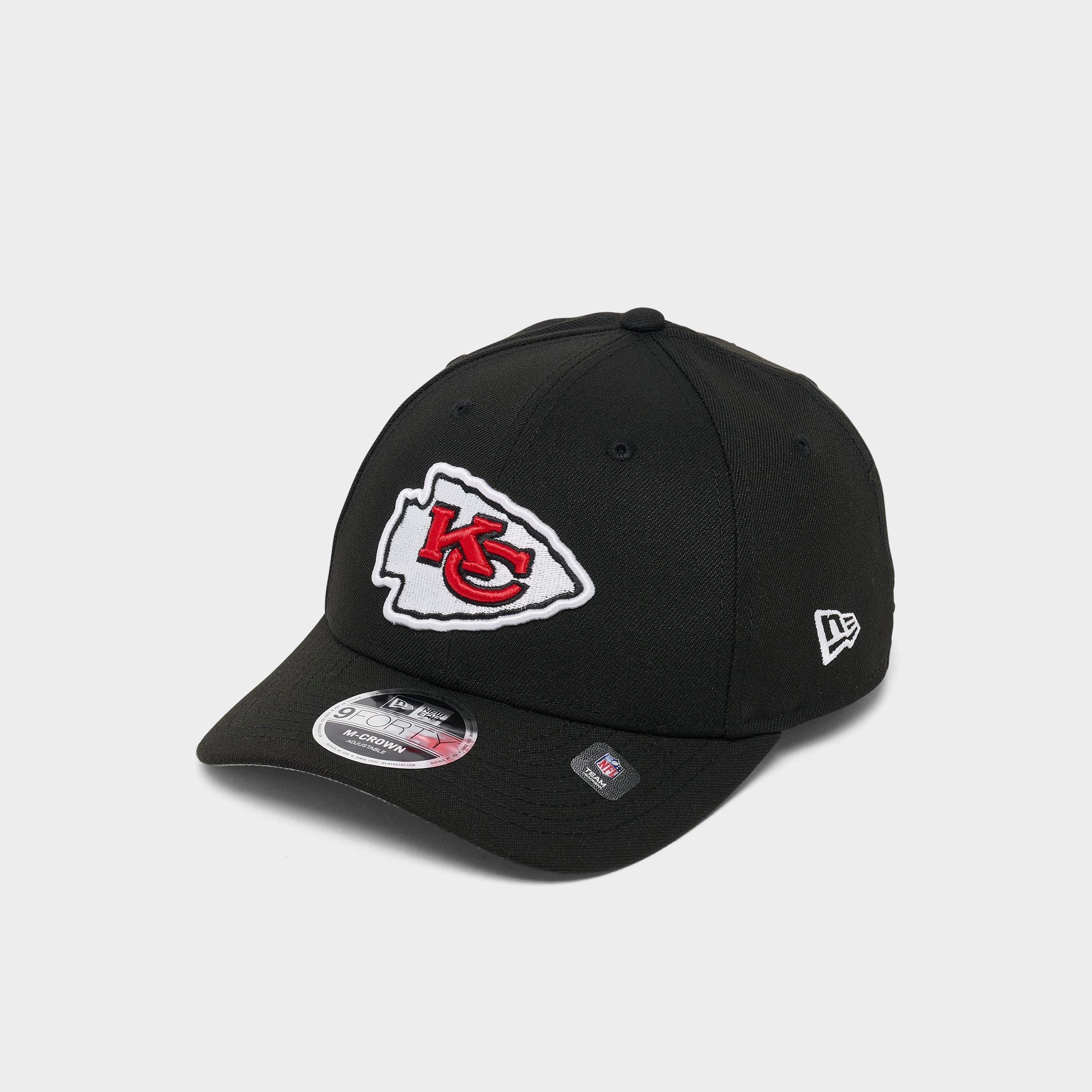 New Era Kansas City Chiefs NFL 9FORTY M-Crown Snapback Hat in Black