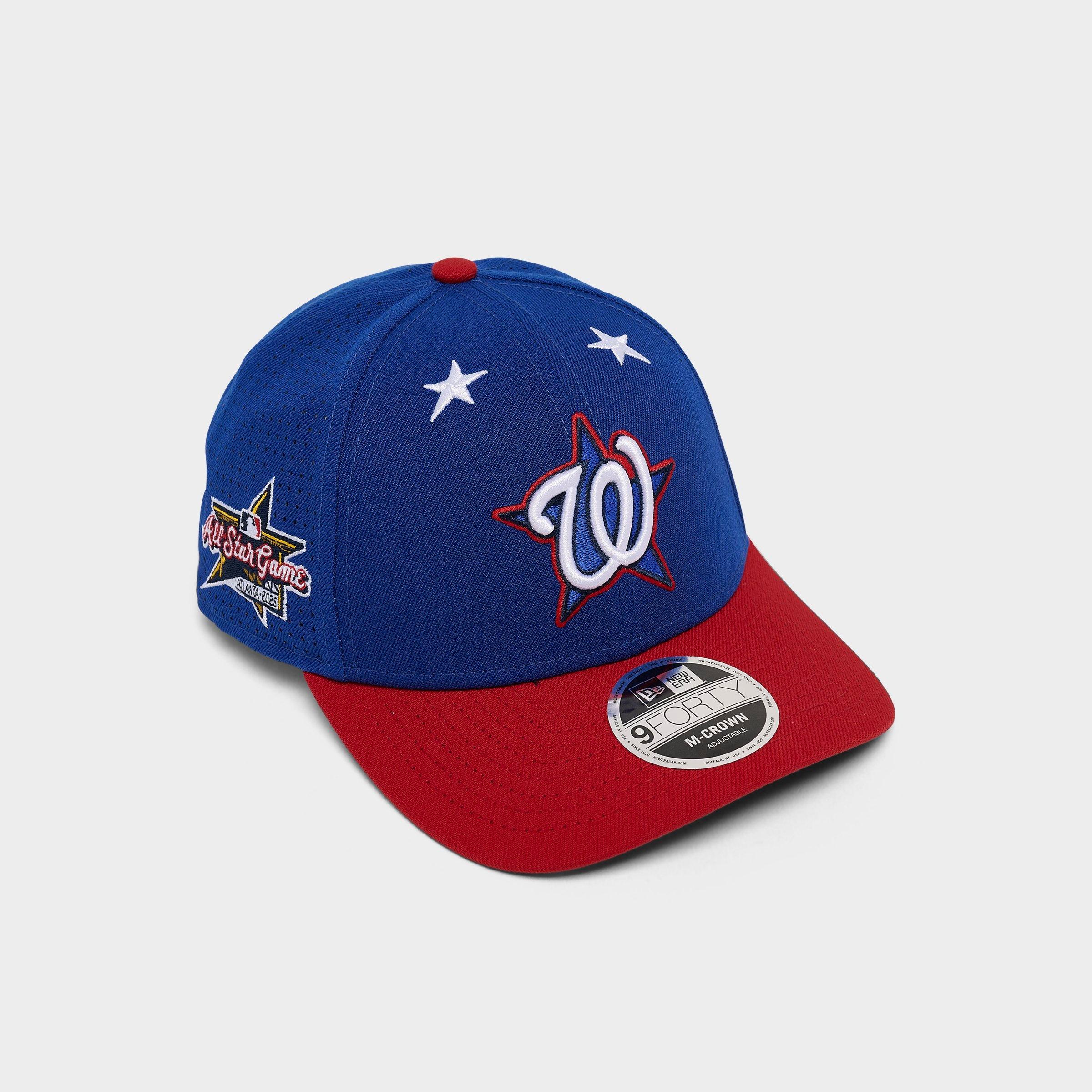 New Era Washington Nationals MLB All-Star Game 9FORTY M-Crown Snapback Hat in Blue/Red