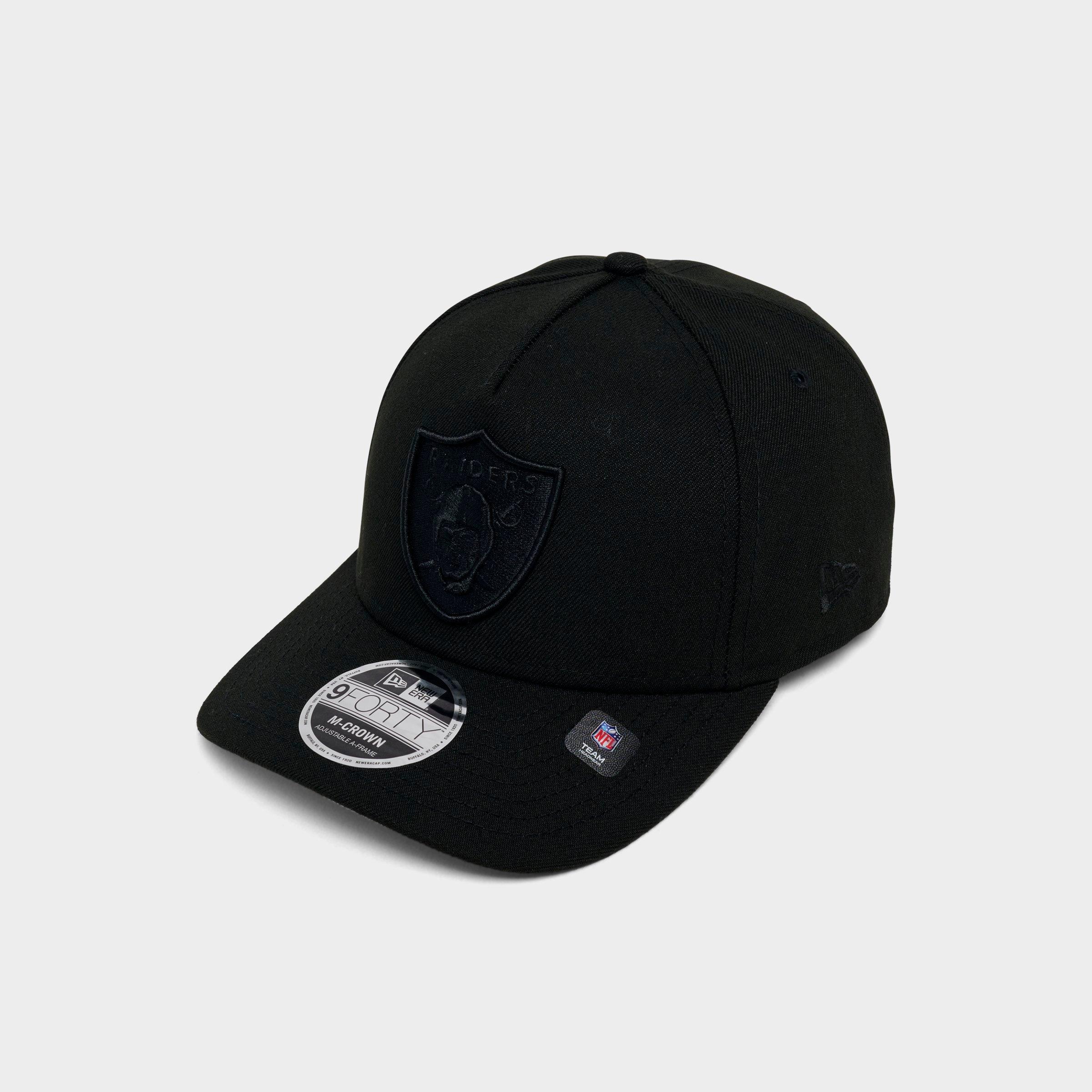 New Era Las Vegas Raiders NFL 9FORTY M-Crown A-Frame Snapback Hat in Black