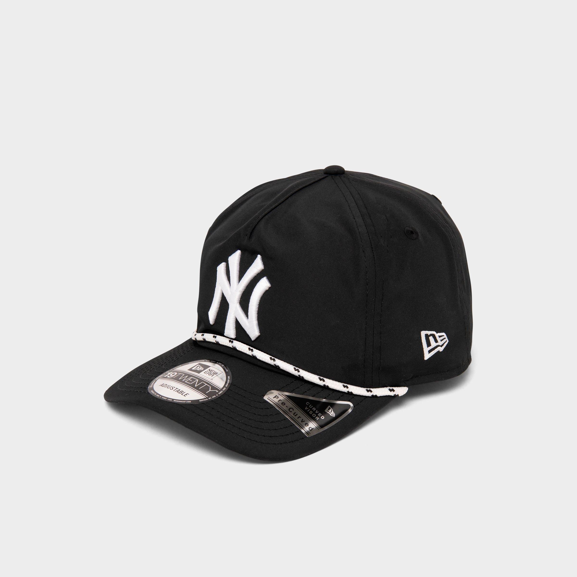 New Era New York Yankees MLB 19TWENTY Rope Snapback Hat in Black/White