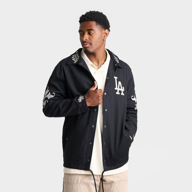 Men's New Era Los Angeles Dodgers MLB Script Coach Jacket