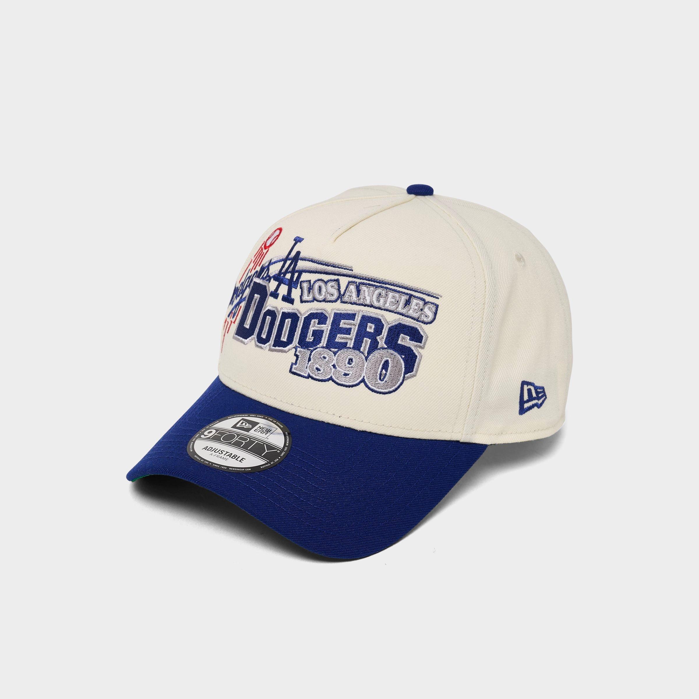 New Era Men's Los Angeles Dodgers MLB Classic 9FORTY A-Frame Snapback Hat in Chrome/Royal