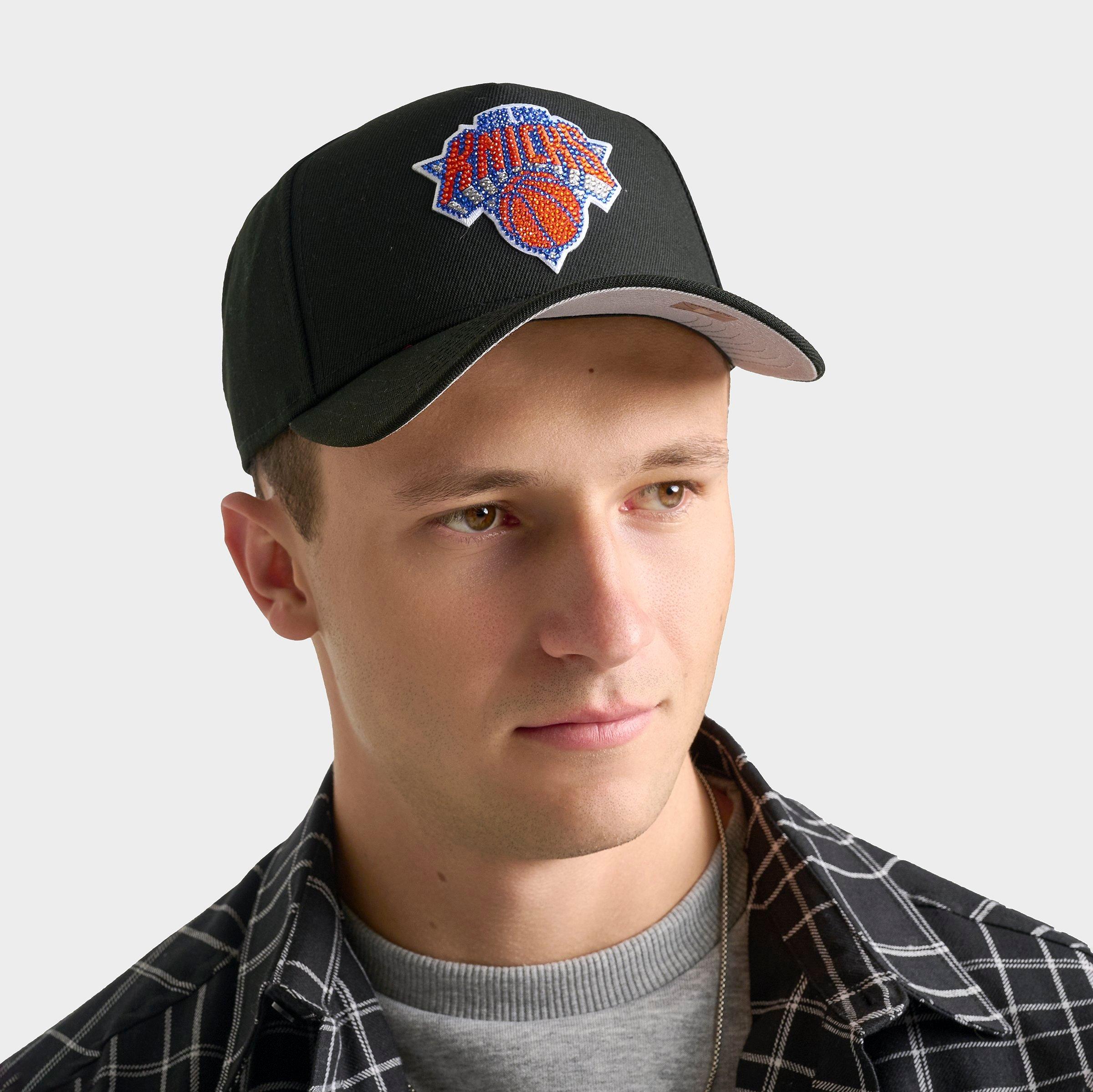 New Era New York Knicks NBA Draft 9FORTY Rhinestone Snapback Hat