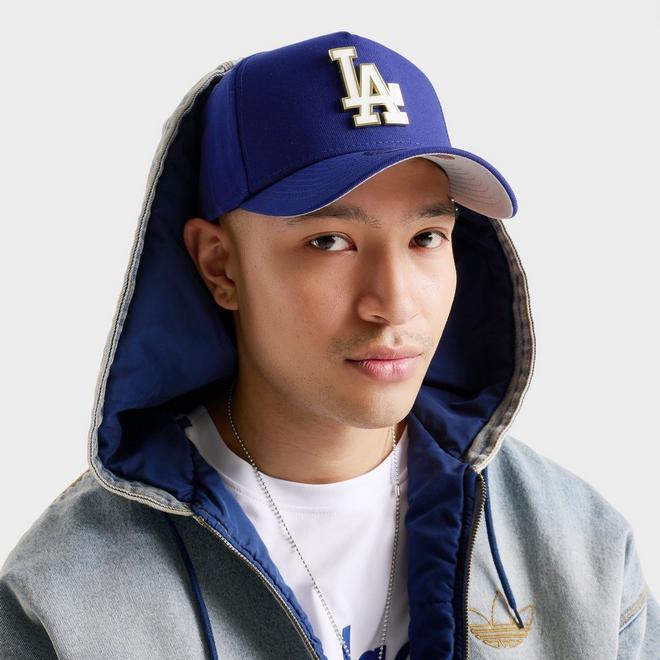 New Era Los Angeles Dodgers MLB Metal Logo 9FORTY A-Frame Snapback Hat
