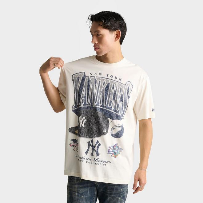 Men's New Era New York Yankees MLB Hat Graphic T-Shirt