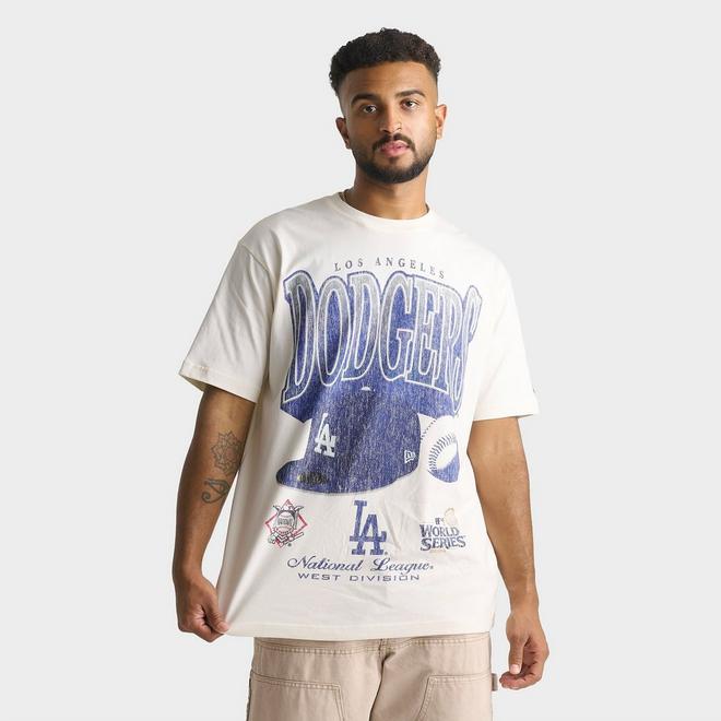 Men's New Era Los Angeles Dodgers MLB Hat Graphic T-Shirt
