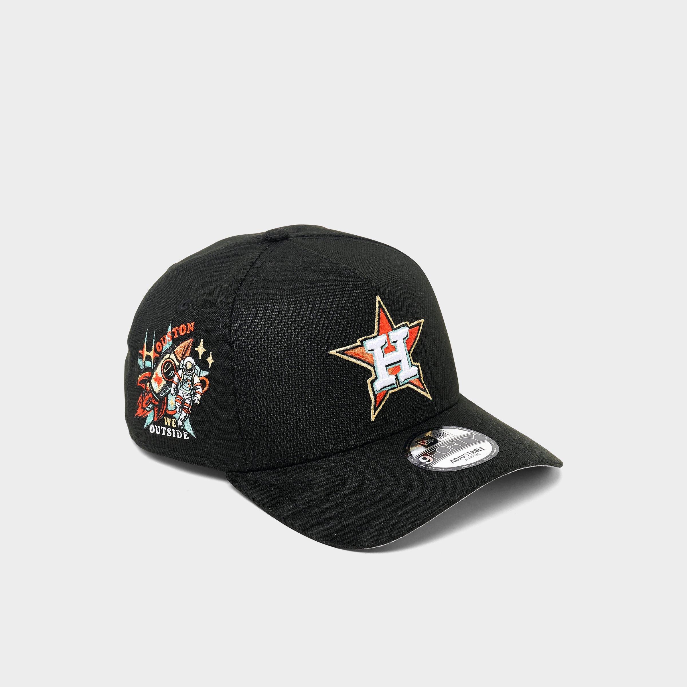 New Era Houston Astros MLB Local Side Patch 9FORTY A-Frame Snapback Hat