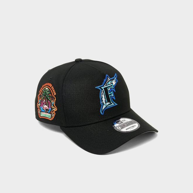 New Era Florida Marlins MLB Local Side Patch 9FORTY A-Frame Snapback Hat