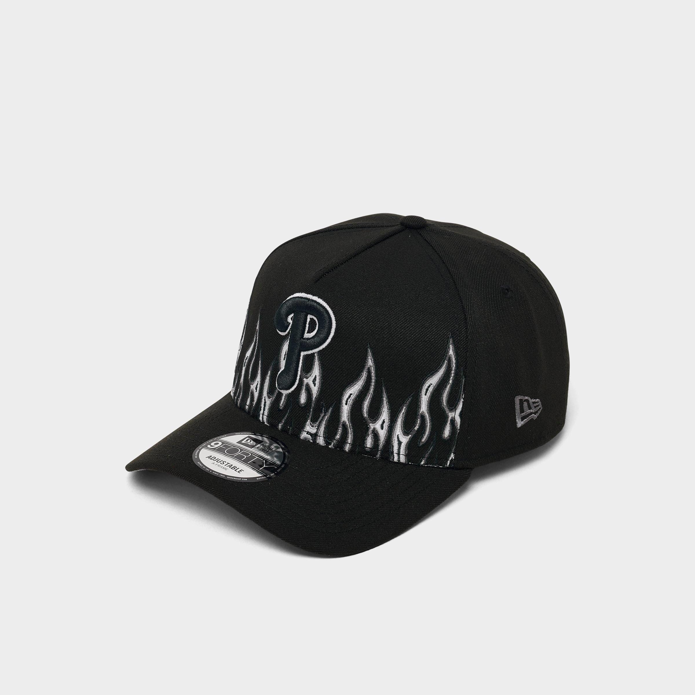 New Era Philadelphia Phillies MLB Large Flame Logo 9FORTY A-Frame Snapback Hat