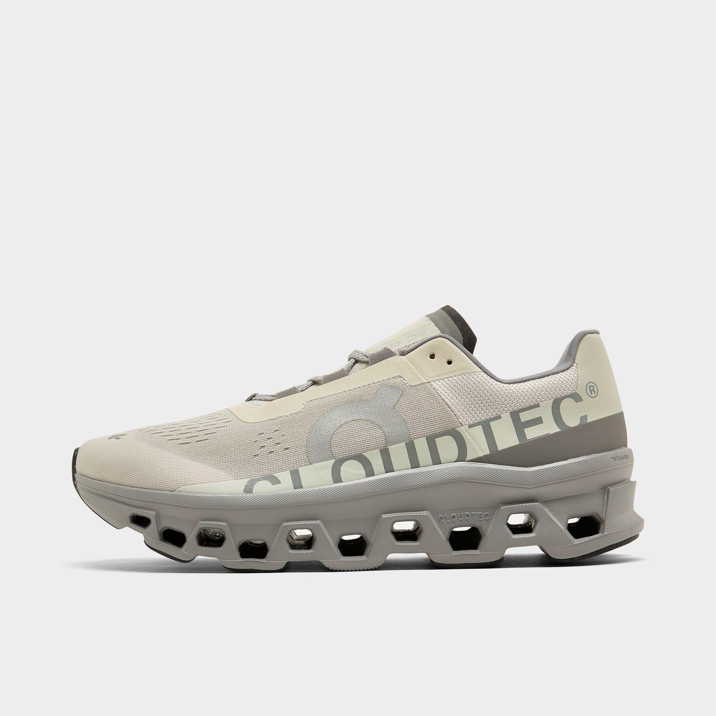 On Men's Cloudmster Running Shoes in Grey/Ice Size 13