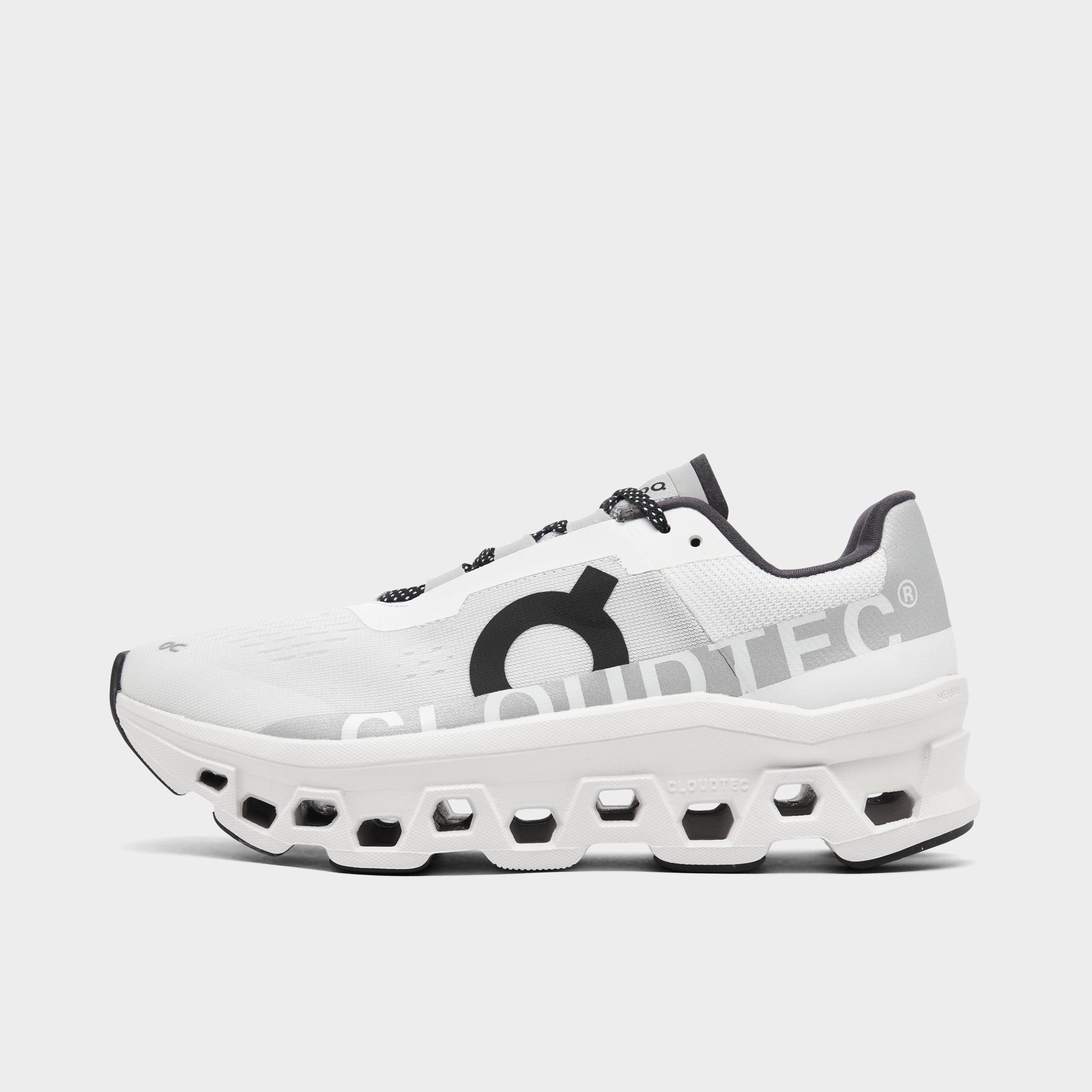 On Women's Cloudmster Running Shoes in White/All White Size 11.0